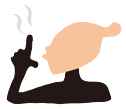 Action!Stockings Black Tights Man! sticker #11847358