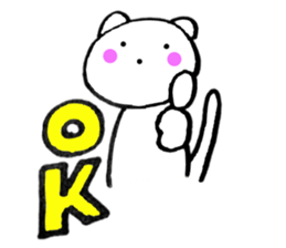 Words to used cat1 sticker #11847634