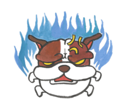 Catherine of the bulldog sticker #11847766