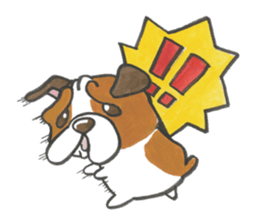 Catherine of the bulldog sticker #11847767