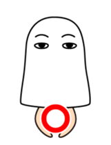 Medjed long legs sticker #11847890
