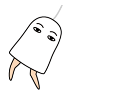 Medjed long legs sticker #11847895