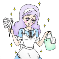 Pretty Mami of housewife sticker #11848582