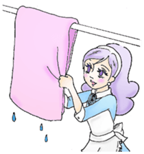 Pretty Mami of housewife sticker #11848583