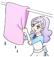 Pretty Mami of housewife sticker #11848583