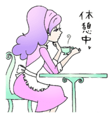 Pretty Mami of housewife sticker #11848584