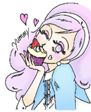 Pretty Mami of housewife sticker #11848585