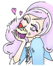 Pretty Mami of housewife sticker #11848585