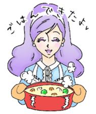 Pretty Mami of housewife sticker #11848587