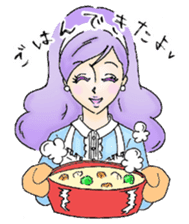 Pretty Mami of housewife sticker #11848587