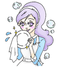 Pretty Mami of housewife sticker #11848590