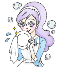 Pretty Mami of housewife sticker #11848590
