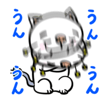 Cat robot (Animation sticker) sticker #11848758