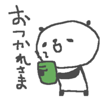 Cute panda stickers! sticker #11848893