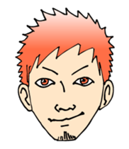 Move! A mustached person sticker #11848974