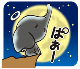 Angel of the Elephant sticker #11849048