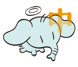 Angel of the Elephant sticker #11849068