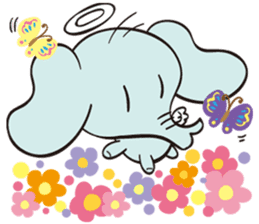Angel of the Elephant sticker #11849070