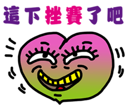 Peach Funny Time sticker #11849305