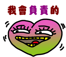 Peach Funny Time sticker #11849309