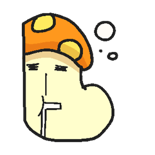 Mushroom Monster sticker #11849852