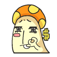 Mushroom Monster sticker #11849856