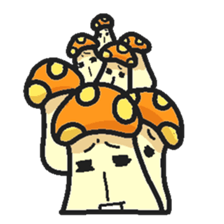 Mushroom Monster sticker #11849872