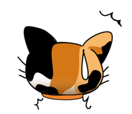 MI-KE cat Sticker sticker #11850107