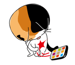 MI-KE cat Sticker sticker #11850140