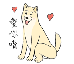 The fool shiba sticker #11850224