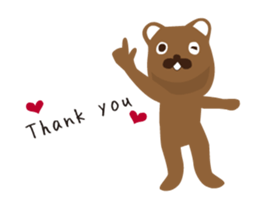 I think it's a bear. sticker #11850340