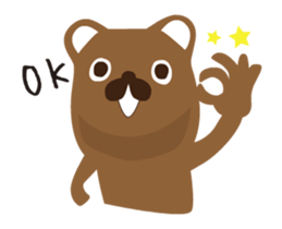 I think it's a bear. sticker #11850342