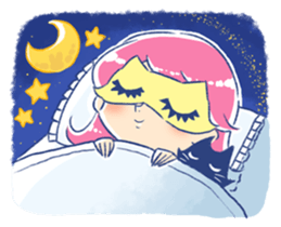 Good luck! Working women. mi-chan. sticker #11850589