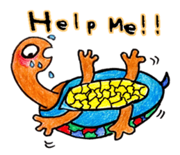 Fun turtles sticker #11851068