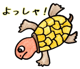 Fun turtles sticker #11851085