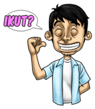 Jombloh: Alone not Lonely sticker #11851145