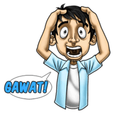 Jombloh: Alone not Lonely sticker #11851154