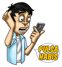 Jombloh: Alone not Lonely sticker #11851155