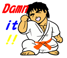Karate-Man 2 sticker #11851688