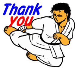 Karate-Man 2 sticker #11851694