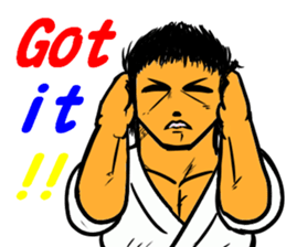 Karate-Man 2 sticker #11851697