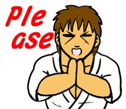 Karate-Man 2 sticker #11851701