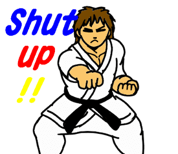 Karate-Man 2 sticker #11851703