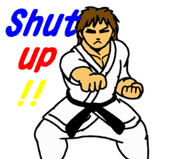 Karate-Man 2 sticker #11851703