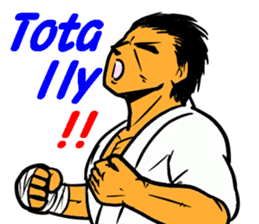 Karate-Man 2 sticker #11851705