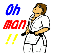Karate-Man 2 sticker #11851709