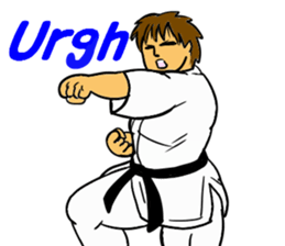 Karate-Man 2 sticker #11851711