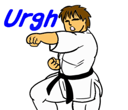 Karate-Man 2 sticker #11851711