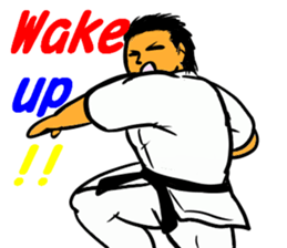 Karate-Man 2 sticker #11851715