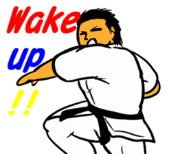 Karate-Man 2 sticker #11851715